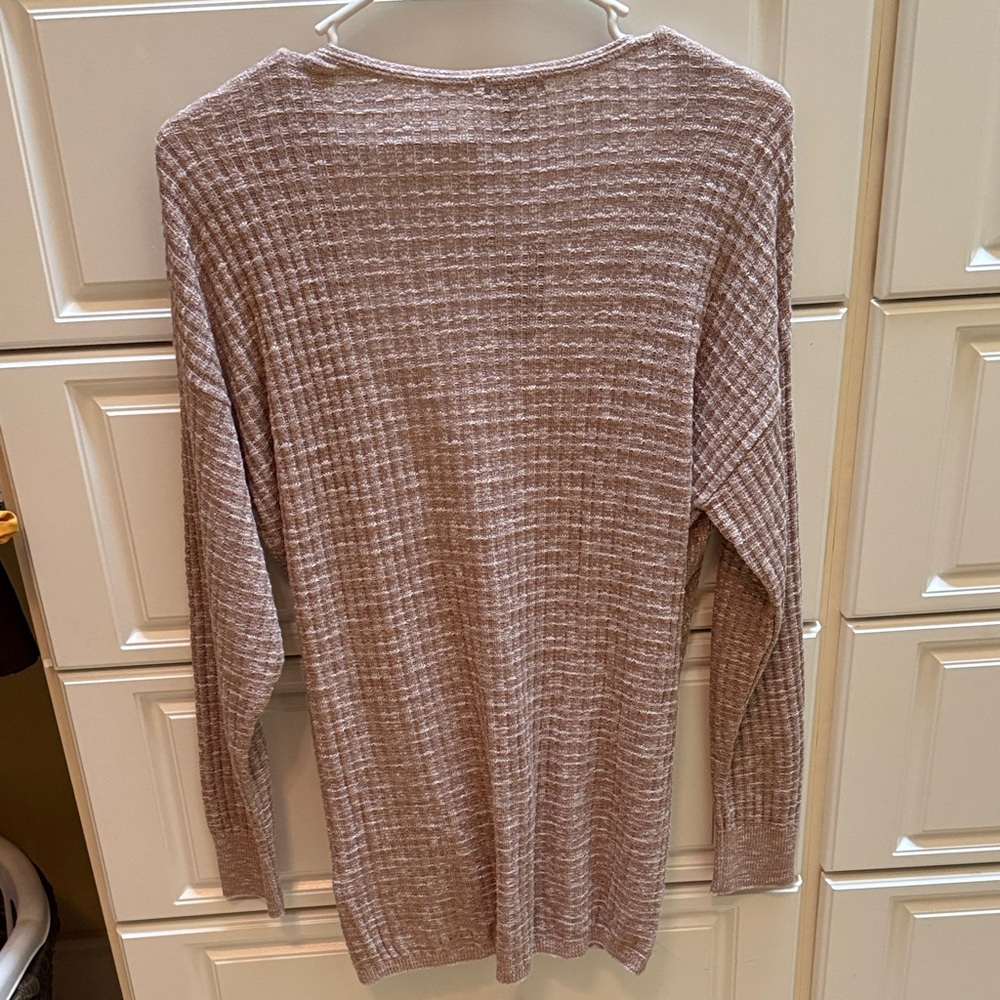 Express Women's Textured Beige Sweater